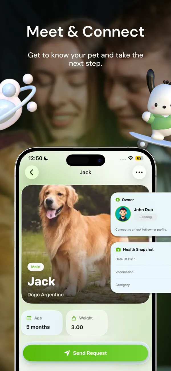Connect with pet lovers and breeders